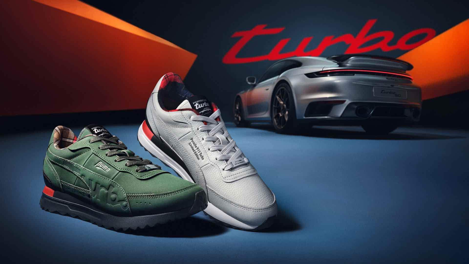 Porsche dévoile des baskets en édition limitée pour célébrer l'anniversaire de la 911 Turbo